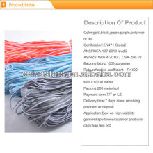 colorful reflective piping for clothing